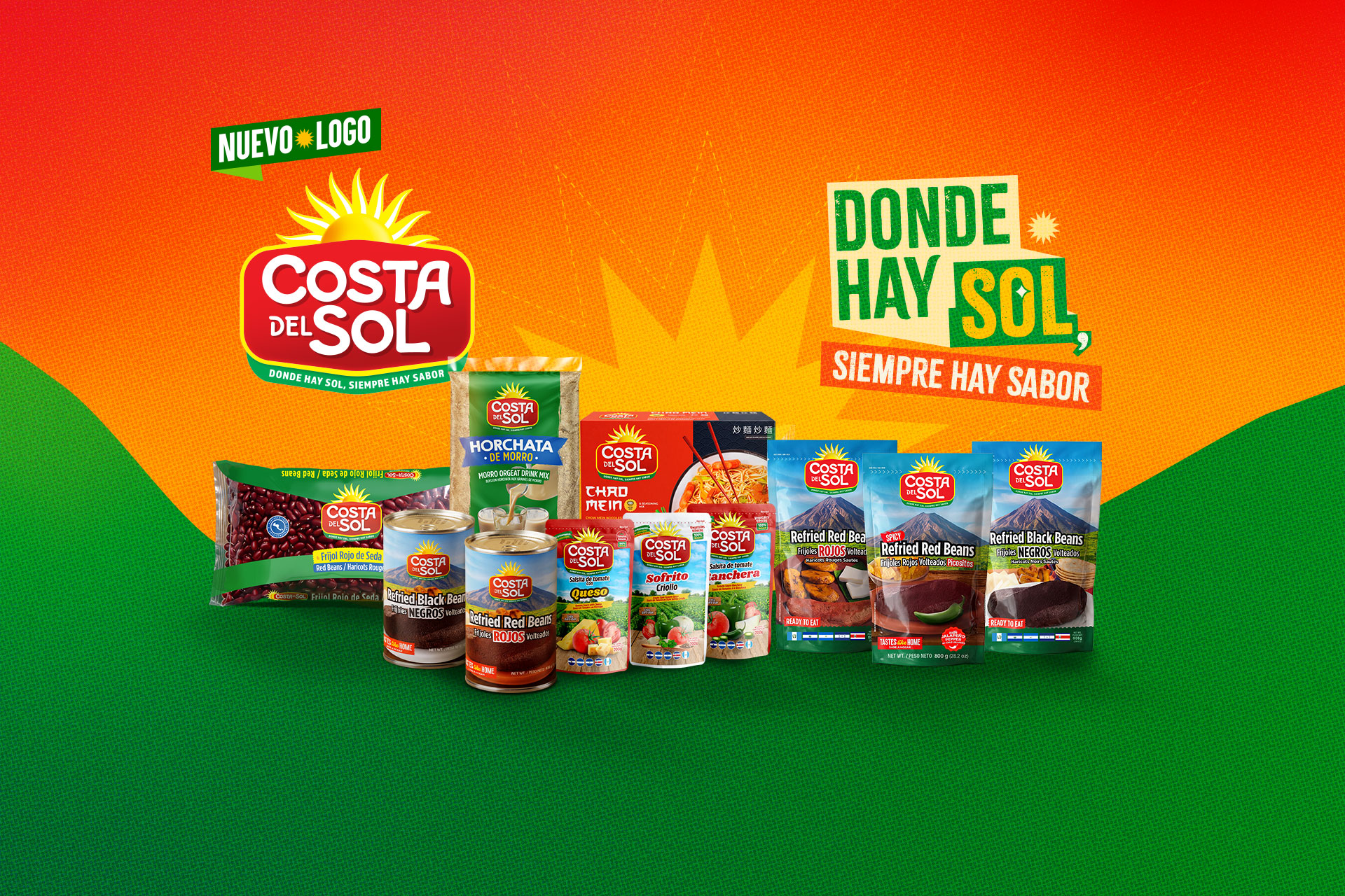 Costa del Sol — Nuevo logo: Donde hay sol, siempre hay sabor