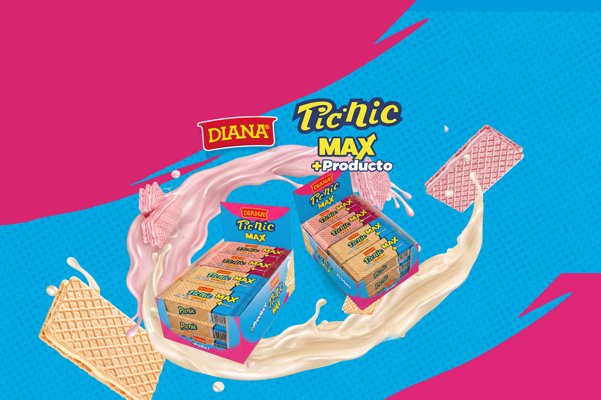 Galletas DIANA Picnic Max — Más galleta, más antojo